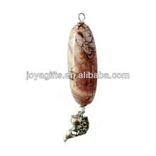 Collier pendentif en agate naturelle Collier en pierre semi-précieuse